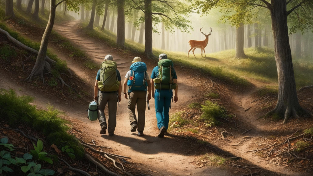 Leave No Trace Priciple-Hikes and a Deer